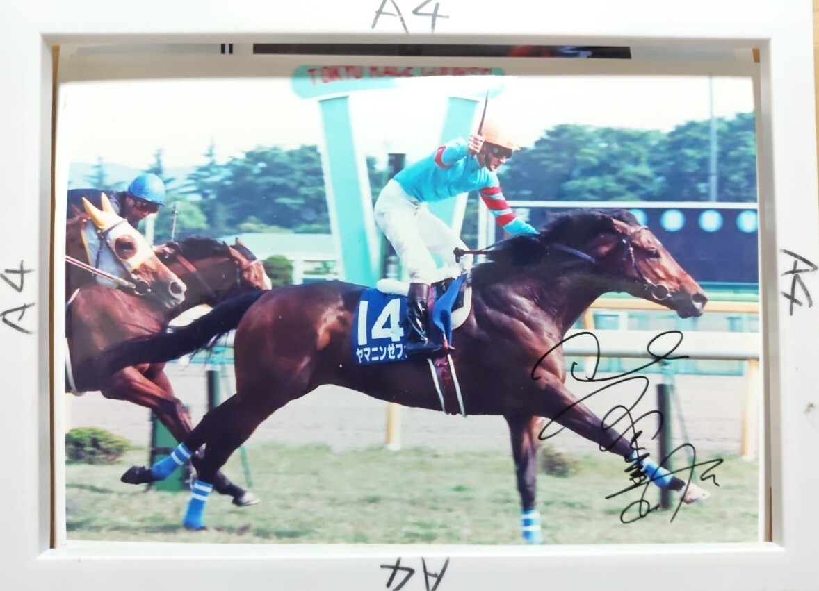 JRA 競馬 ポスター 【ヒーロー列伝 No.37】 ヤマニンゼファー B2サイズ