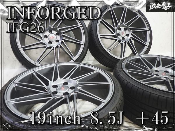 inforged iFG-18 19インチ ホイール タイヤセット INFORGED インフォージド IFG18 19インチ ホイール 4本 ☆ 8.5J/9.5J