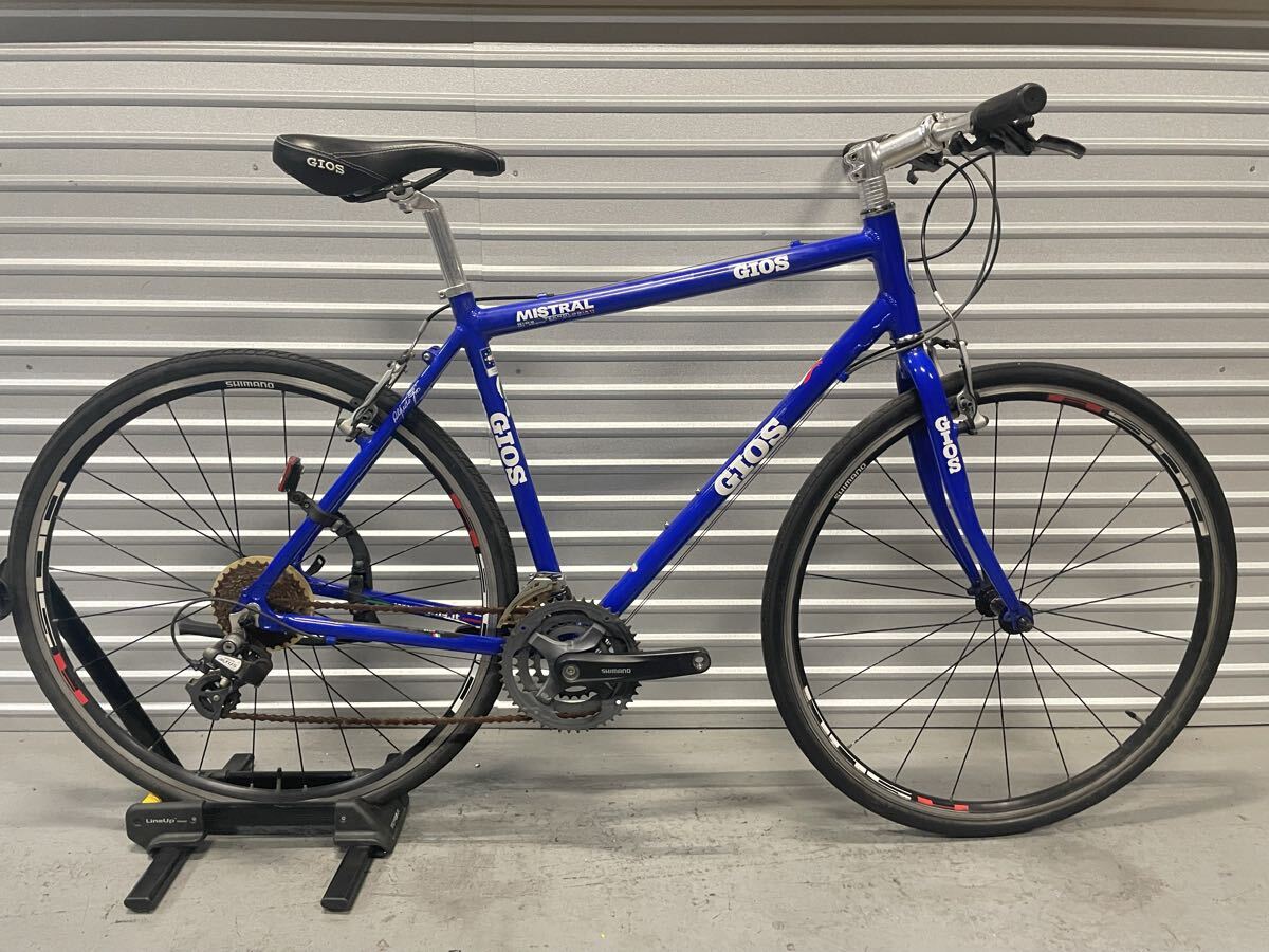 GIOS MISTRAL ジオス ミストラル クロスバイク 自転車 サイズ430の落札