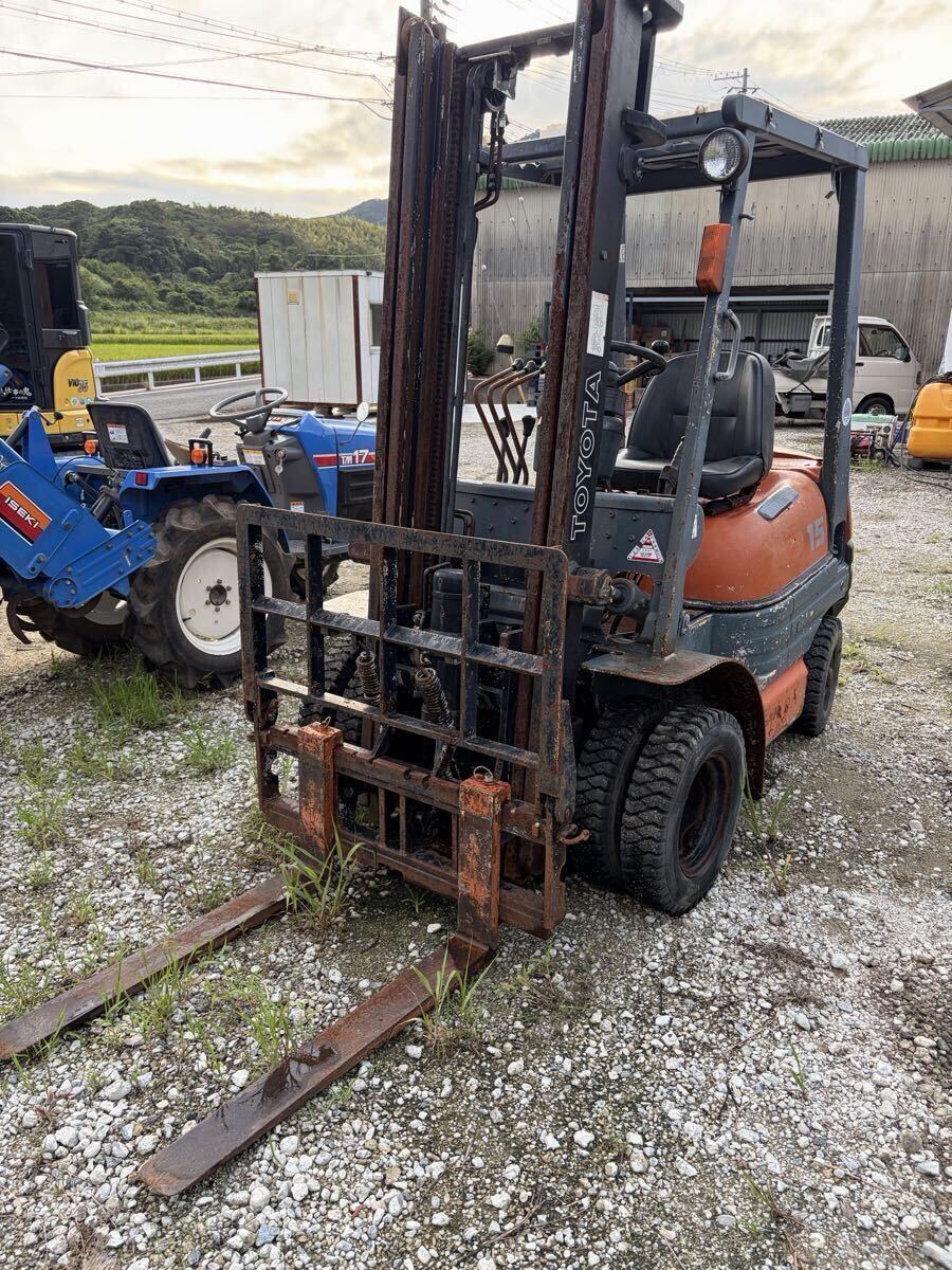 中古】シンセイ製 KOMATSU コマツ フォークリフト FD40 1/25スケール他