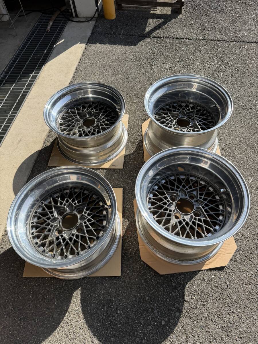 SSR 16インチ　フォーミュラーメッシュ　PCD100 旧車ホイール　4本 中古】SSR ホイール フォーミュラ メッシュ 16インチ 6.5J復刻 軽