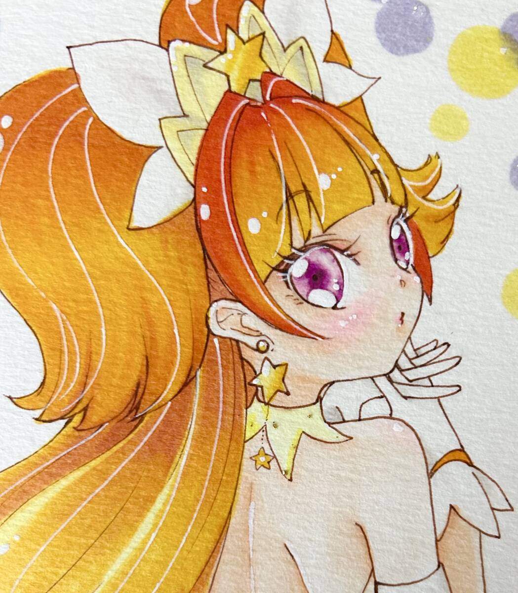 映画 Go!プリンセスプリキュア ハロウィン缶バッジ☆天ノ川きらら