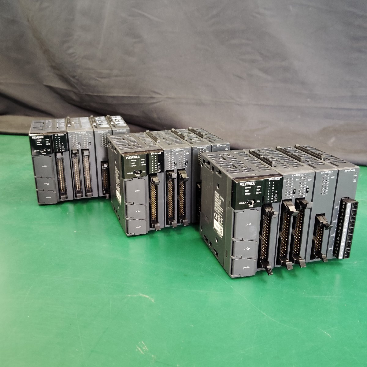 中古】KEYENCE KV-N3AM KV Nanoシリーズアナログ入出力ユニット 電圧