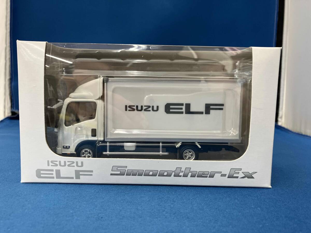 新品】いすゞ 新型 エルフ ミニカー 非売品 ISUZU ELF Smoother-EXの