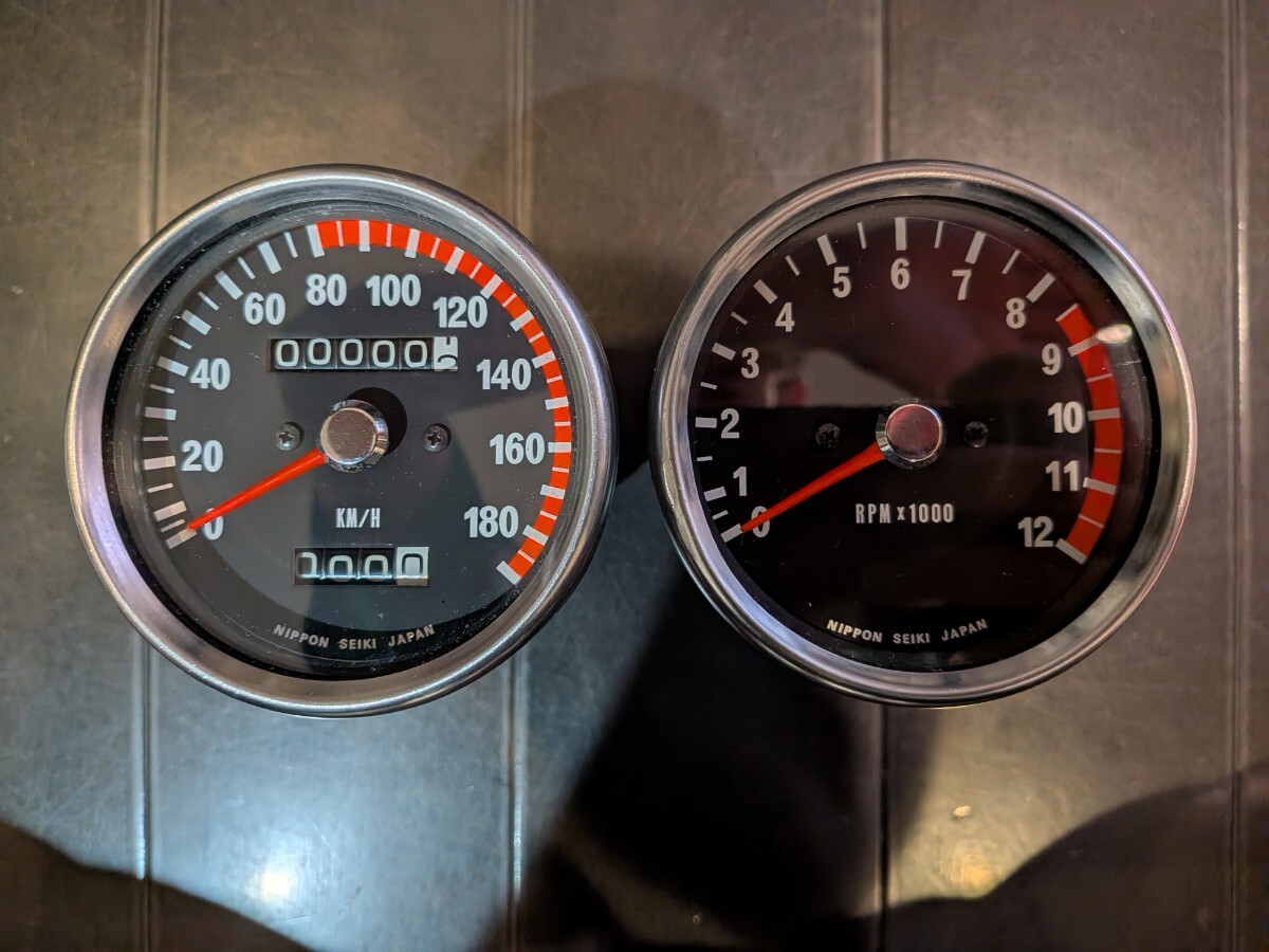 Z1000Mk2 カワサキ純正 メーターセット 240㎞ スピードメーター タコ
