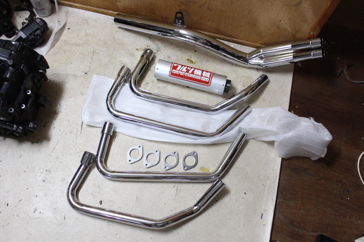 ホンダ CBX400F ハス切り スネーク管 マフラー の落札情報詳細 - Yahoo
