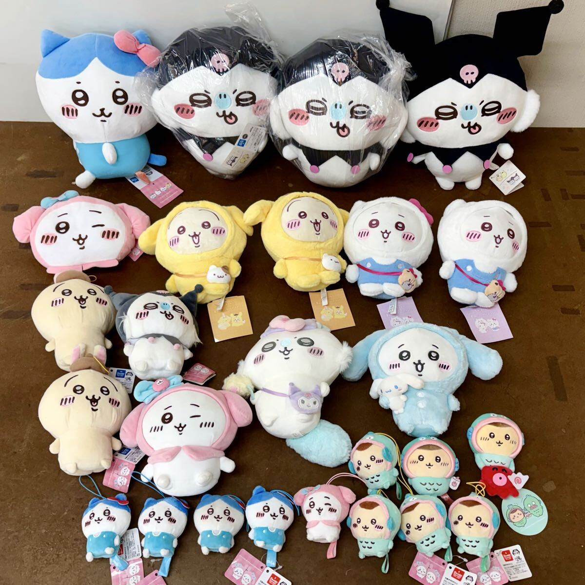 ◇森のももんが◇ モモンガ BIG ぬいぐるみ 3個 【100サイズ】の落札