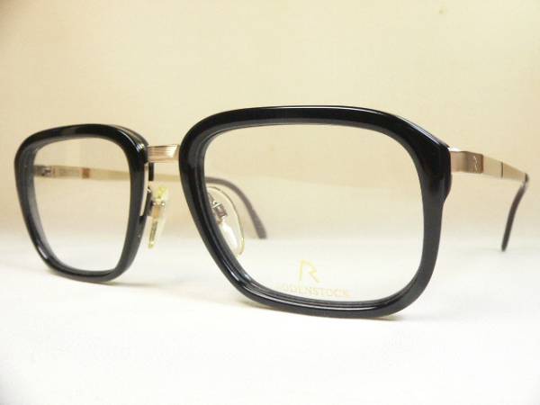 新品】RODENSTOCK exclusiv 眼鏡 フレーム レンズ回りセル 黒ぶち 