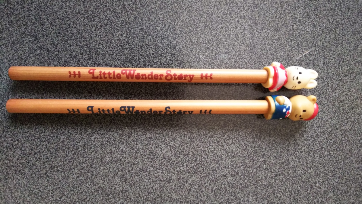 昭和レトロサンリオ希少Little Wonder Story 鉛筆 2本セット サンリオ