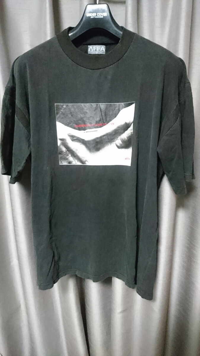 90年代 AFFA 羊たちの沈黙 フォトプリントヴィンテージTシャツ 藤原 