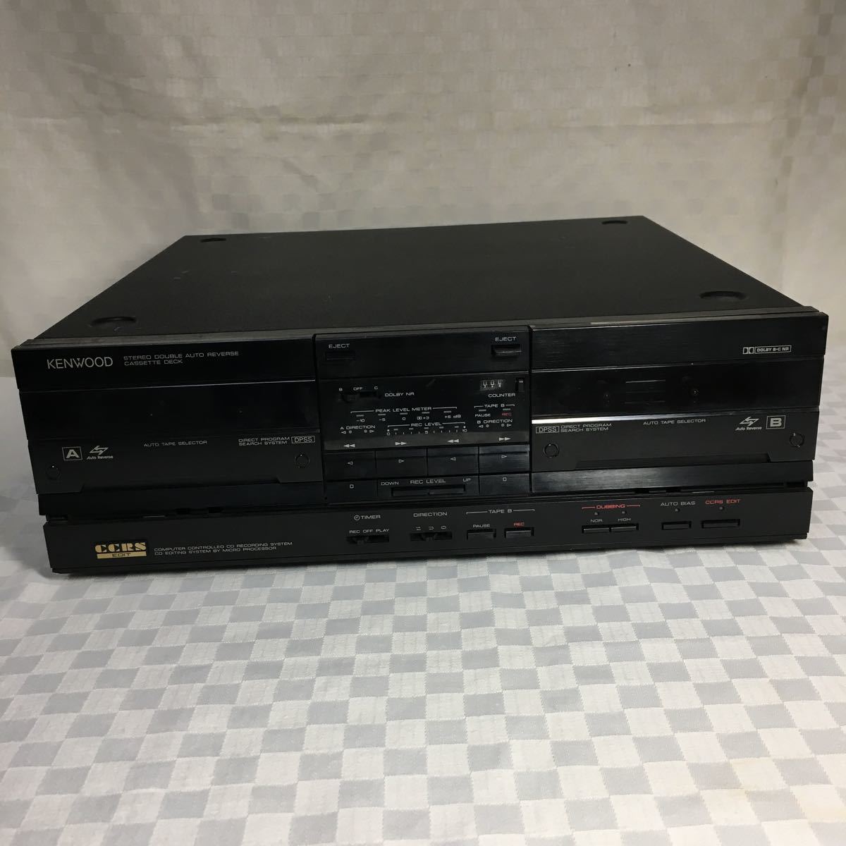 整備済み完動品 SONY TCS-600 オートリバースステレオカセットコーダー SONY TCS-600】 ☆動作良好☆ AUTO REVERSE ステレオ カセット