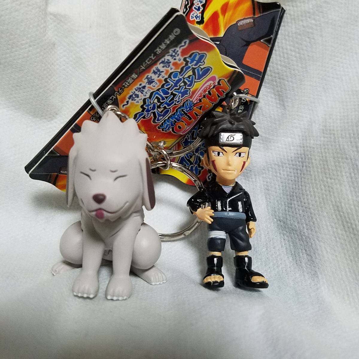 即決 Naruto キバ 赤丸 フィギュア ナルト キーホルダー ストラップ の落札情報詳細 ヤフオク落札価格情報 オークフリー スマートフォン版