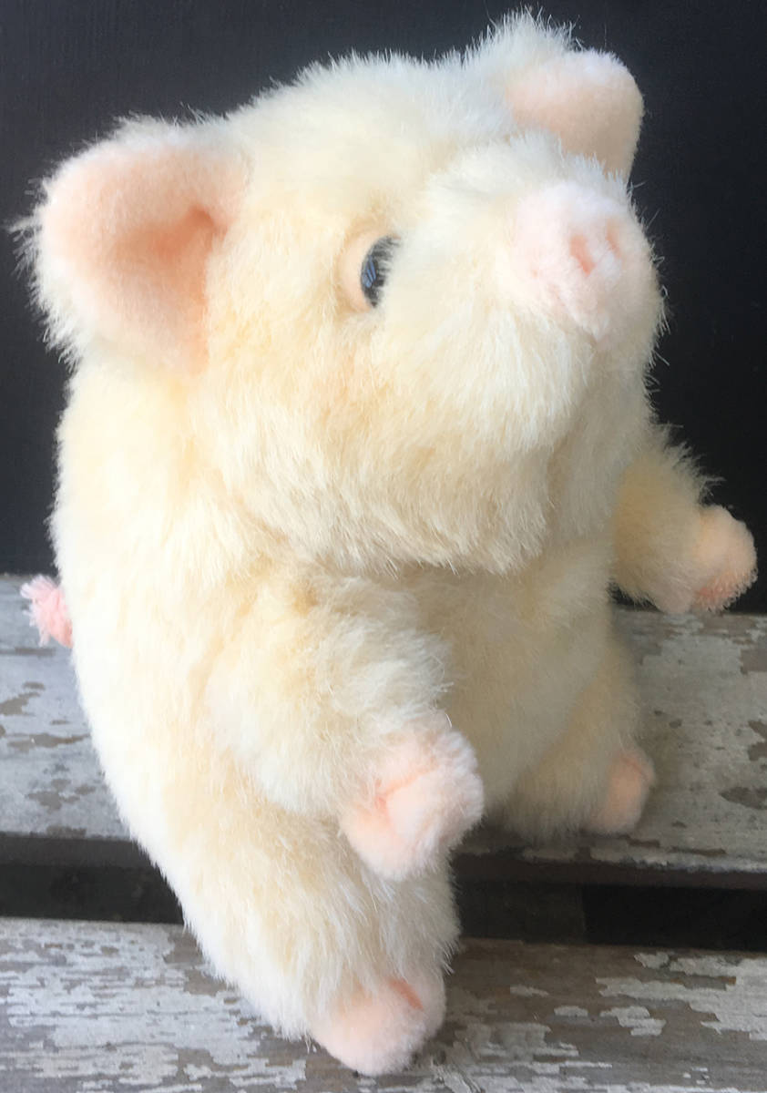 ぬいぐるみ セキグチ ぶた ブタ 豚 ☆日本製☆セキグチ ブタ ぬいぐるみ Sekiguchi 豚 MADE IN JAPAN 7dの