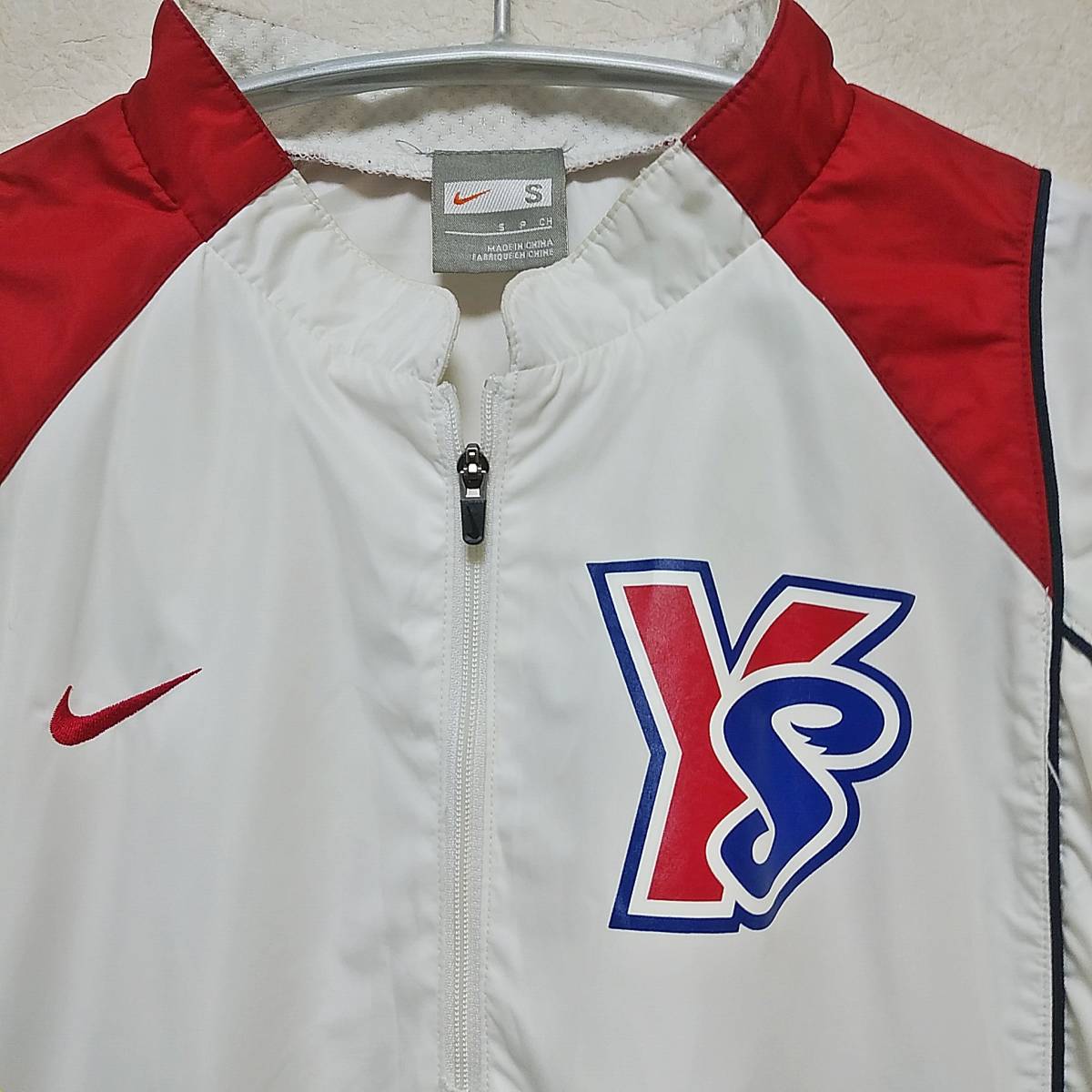 NIKE】ナイキ ヤクルトスワローズ 半袖ピステ ウィンドブレーカー