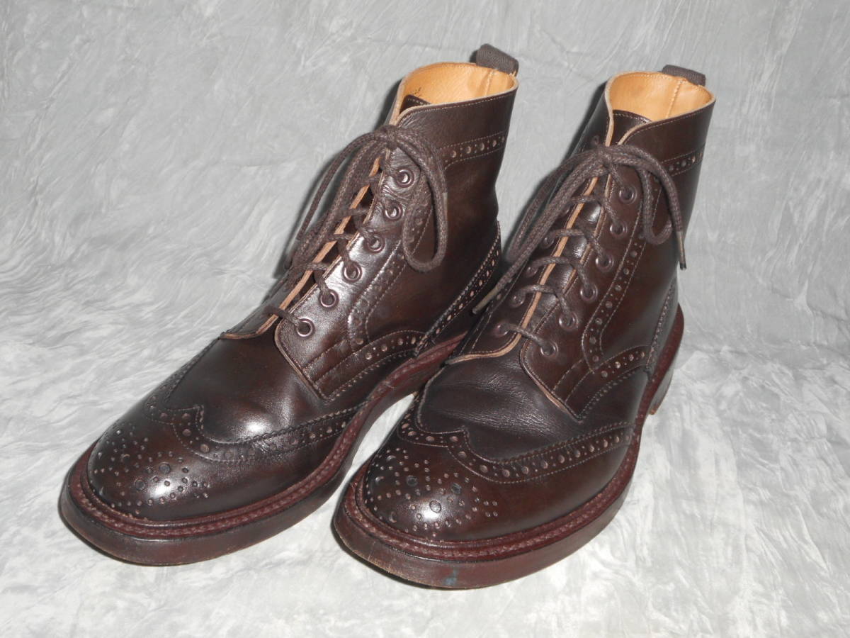 Tricker's トリッカーズ カントリーブーツ STOW ストウ ウイングチップ