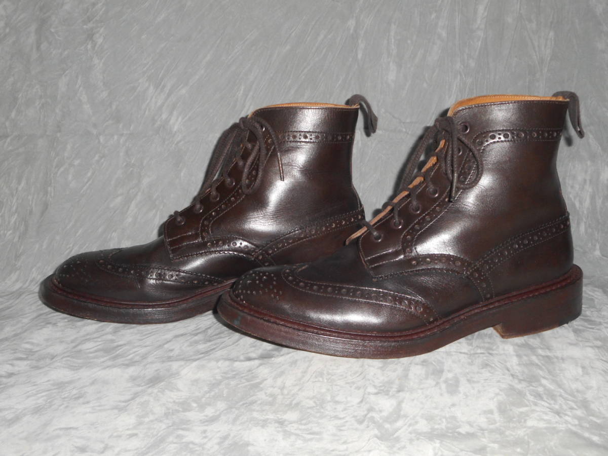 Tricker's トリッカーズ カントリーブーツ STOW ストウ ウイングチップ