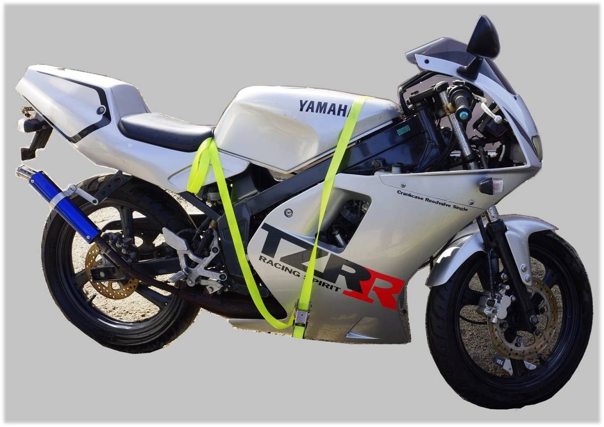 Tzr 50r 4EU ボアアップ YAMAHA TZR50R 1997年式 最終型 4EU-4 シルバー 86ccボアアップ仕様