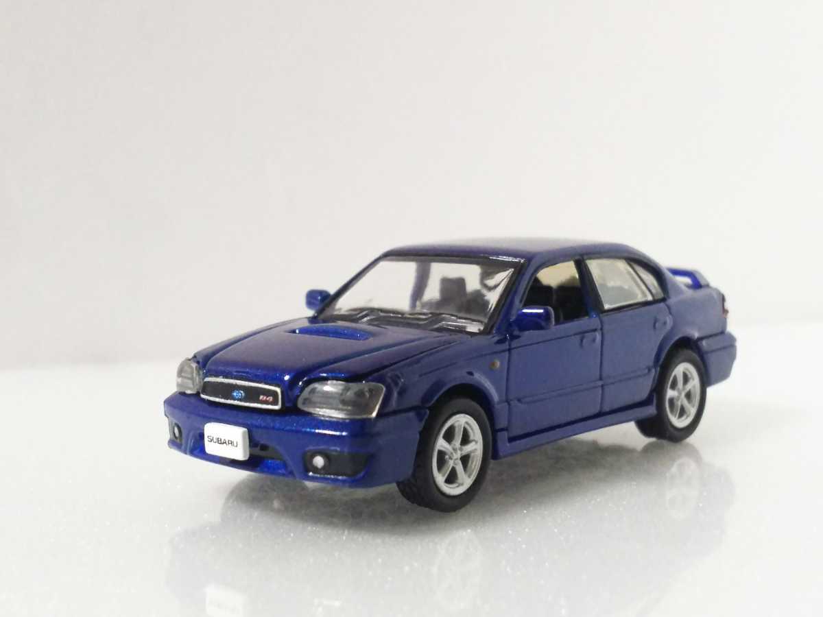 1/64 スバル レガシィB4 RSK ノーティックブルーマイカ 青 タッカー