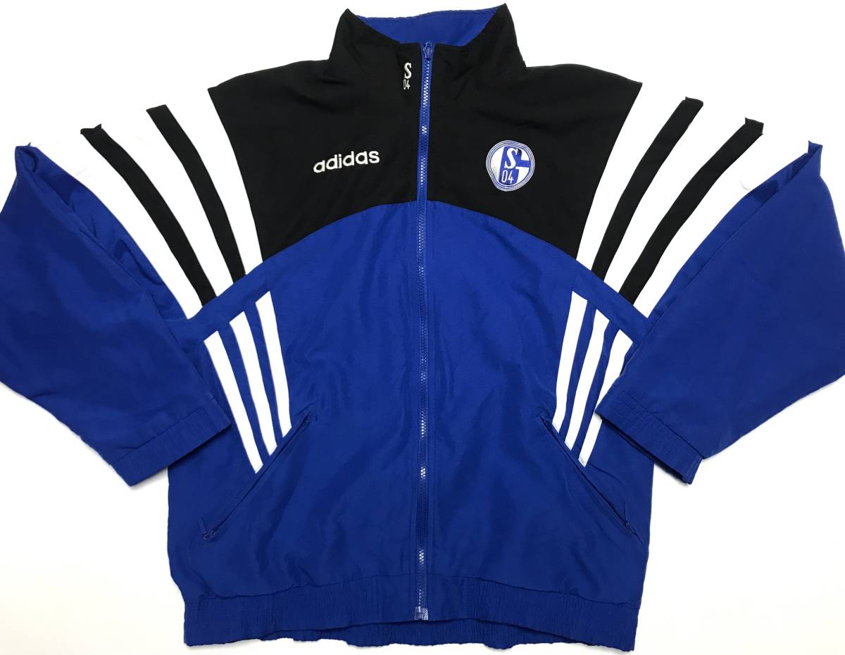 ビンテージ 90s adidas FCシャルケ 04 ユニフォームVELTINS 1992-93 FC