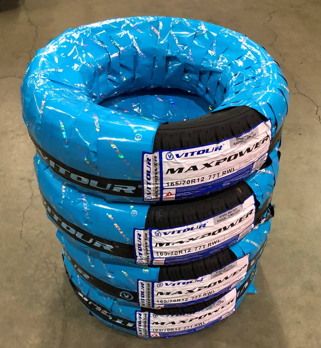 ① VITOUR TIRE MAX たのし POWER TT Dスチール デイトナ 2本