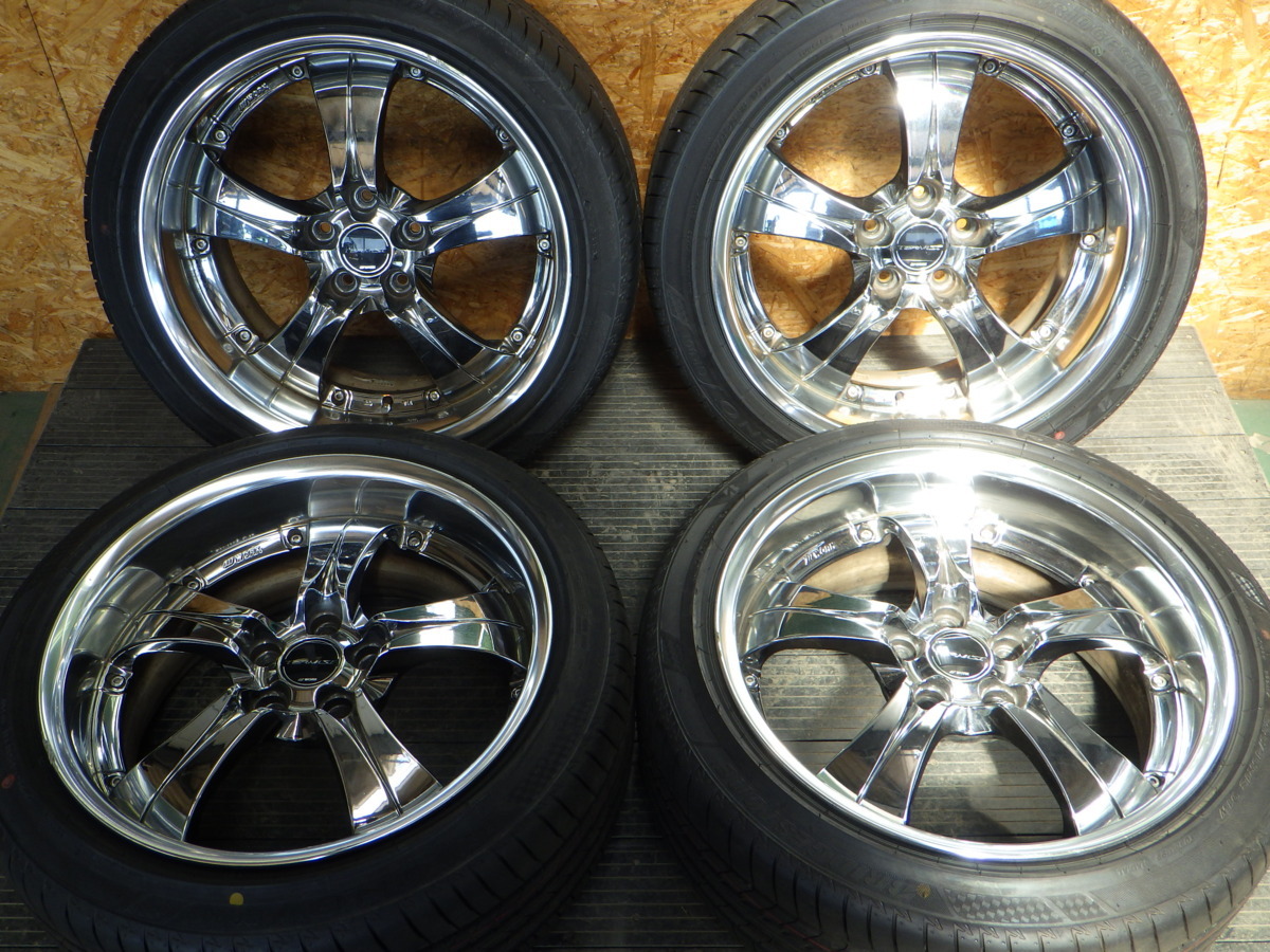 深リム WORK TERMIST ワーク ターミスト 18インチ 18×8.5J +25 REGNO 