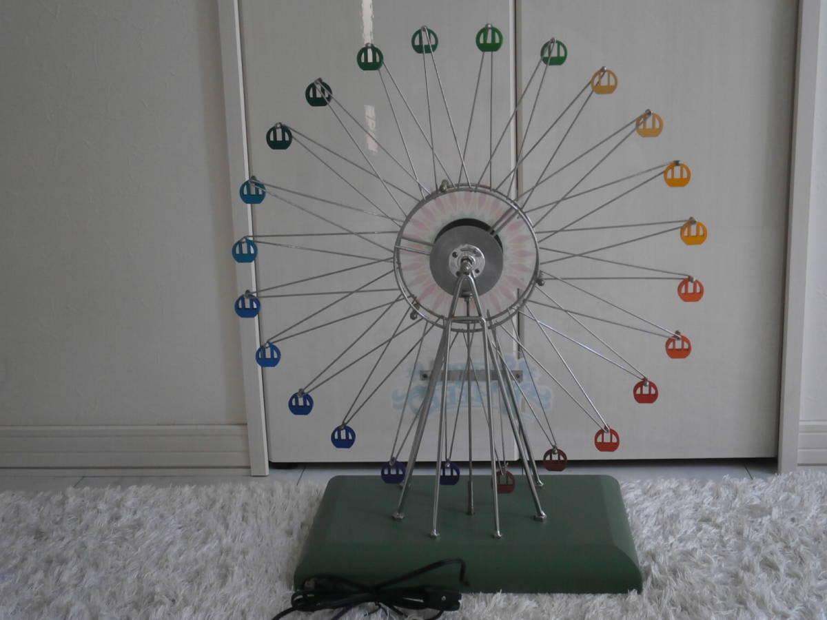 イシグロ Ferris Wheel 観覧車 置物 電動 大型 インテリア 高さ約60cm 中古品 の落札情報詳細 ヤフオク落札価格情報 オークフリー スマートフォン版