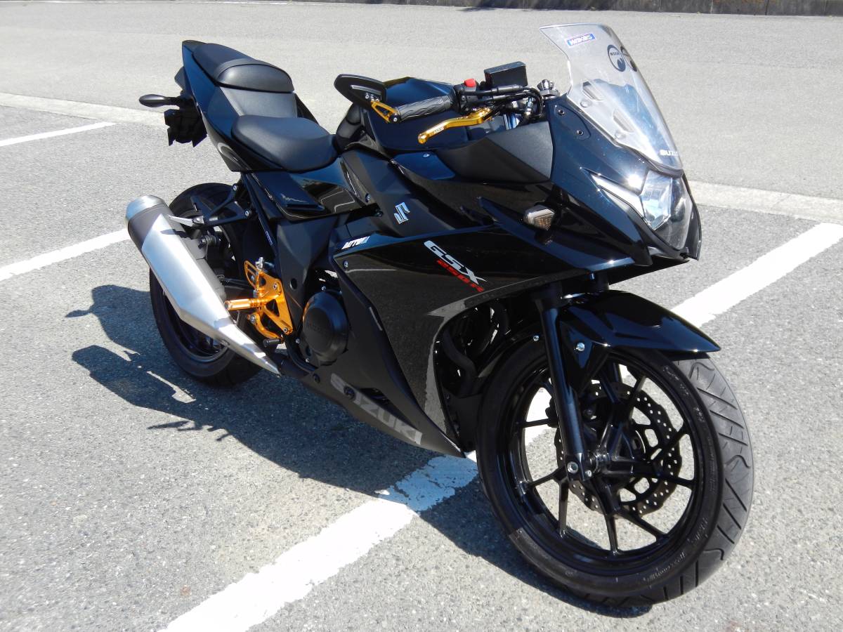☆新型 スズキ GSX250R 走行少6962Km 自賠責付 フェンダーレス バック ☆新型 スズキ GSX250R 走行少6962Km 自賠責付 フェンダーレス バック
