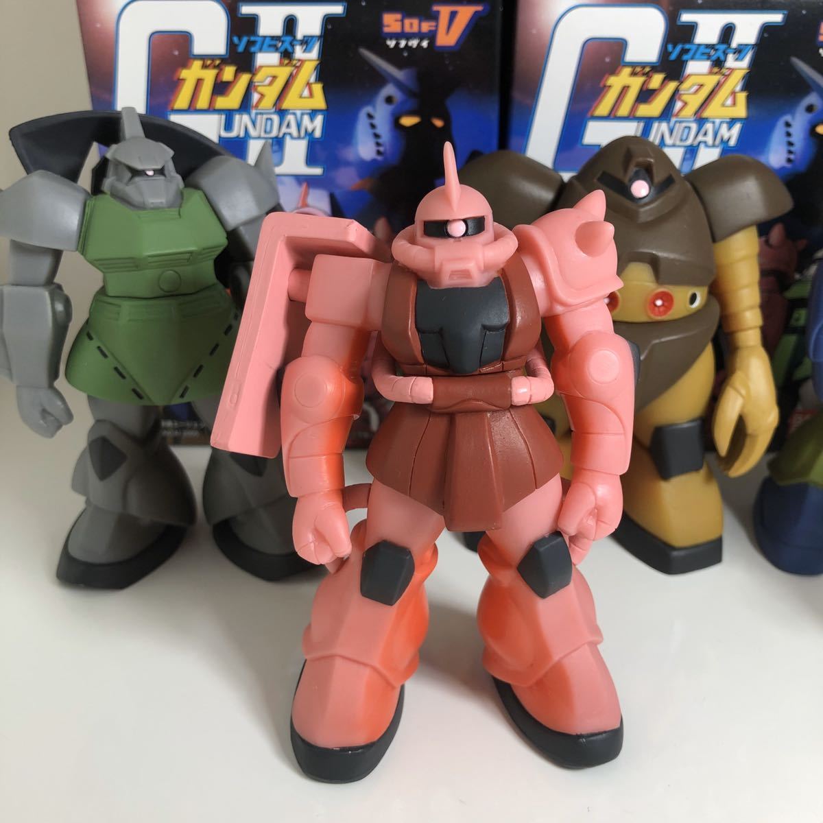 ソフビスーツガンダムⅡ 全6種 コンプリート 機動戦士ガンダム 食玩