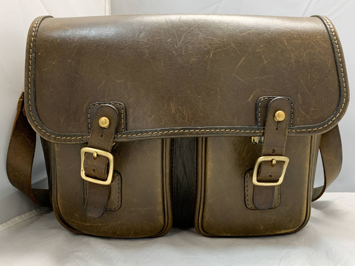 HERZ ヘルツ 厚革 ラティーゴ ショルダー 即決 肉厚最強革 HERZ