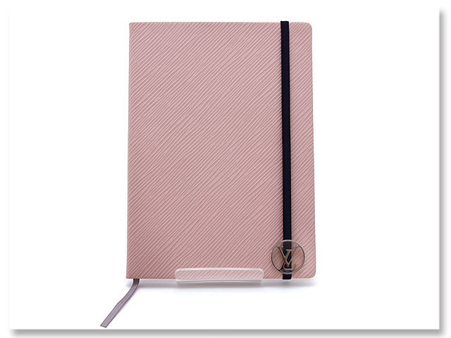 Louis Vuitton ピンク レザー ノート