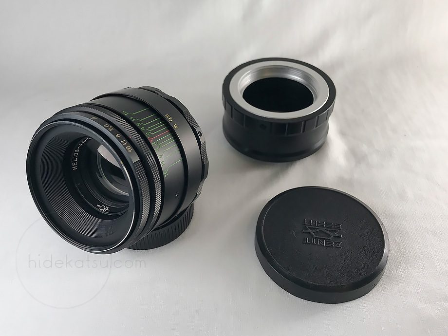 分解清掃済 Helios-44-2 58mm f2 ぐるぐるボケ 六 ぐるぐるボケ