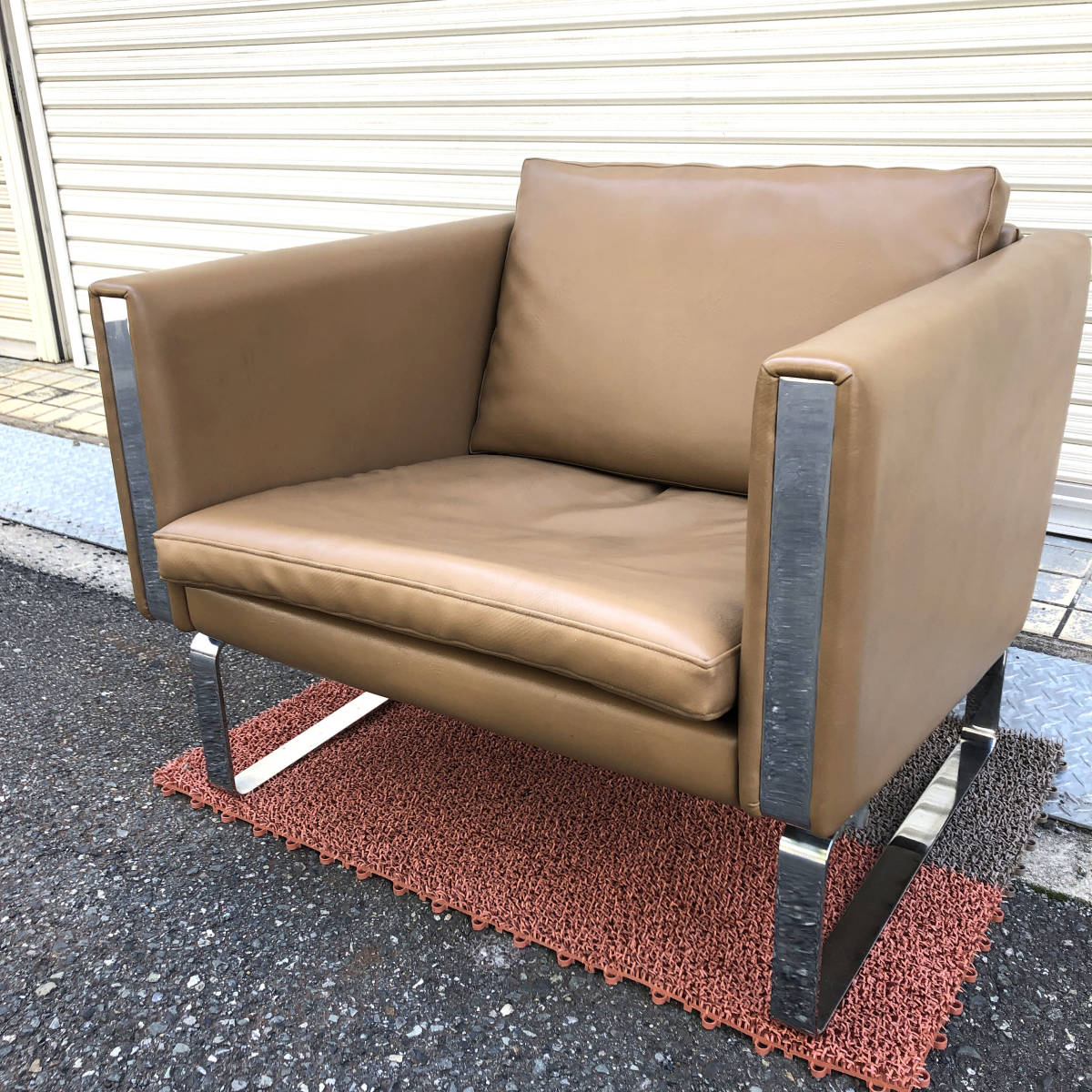 knoll Johannes Hansen 1Pソファ CH101 ハンスJウェグナー ラウンジ