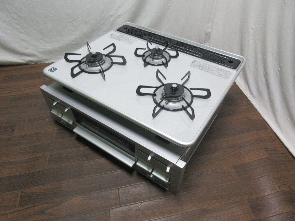 未使用 タカラスタンダード ビルトインガスコンロ 2017製 ガラストップ