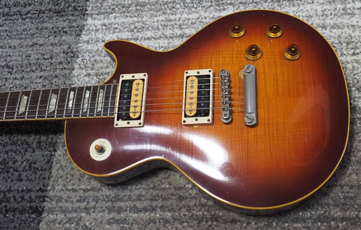 Greco（グレコ）EG60-150、レスポールタイプ、DRY1982オープンゼブラPU