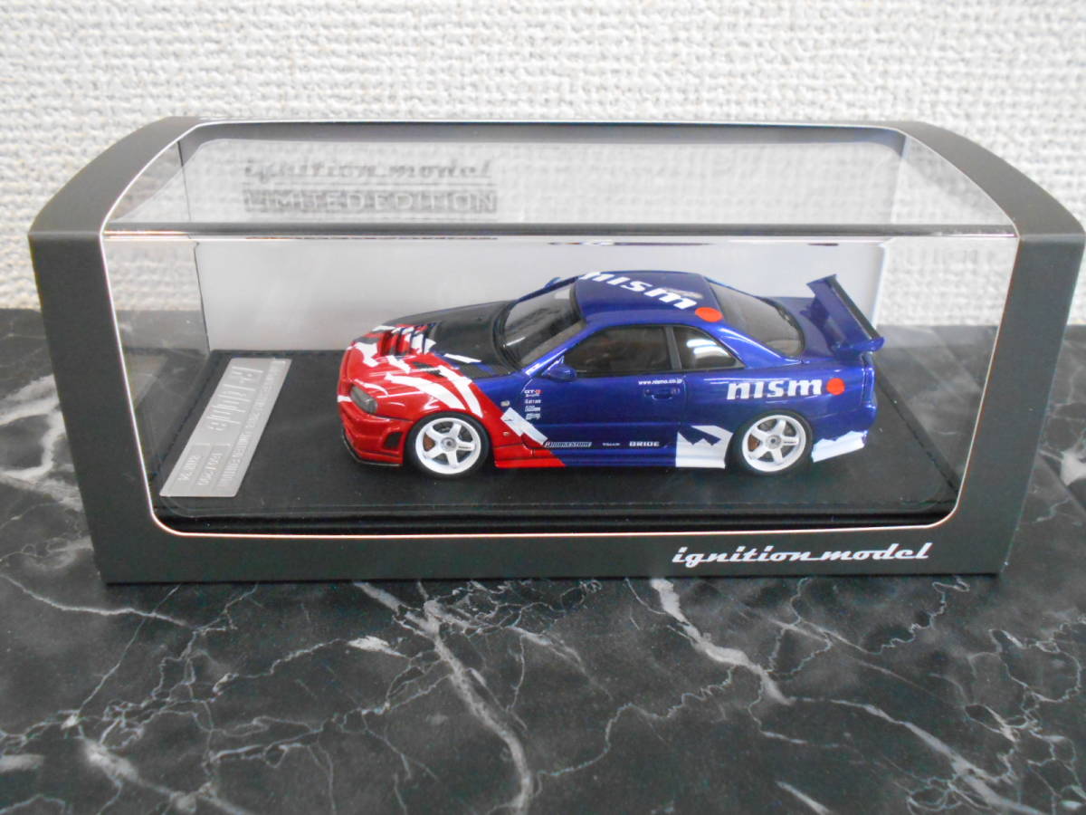 ミニカー】 1/43 Nismo R34 GT-R R-tune Launch Ver. TAS IG1606 開封