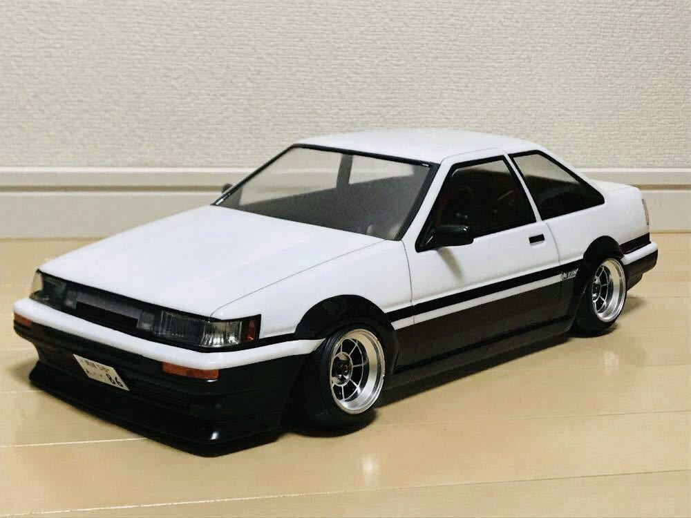 パンドラAE86レビン2ドアボディのみ（新品未使用）スケダイ（エクイップ付） パンドラ 「AE86 レビン 2ドア」 1/10