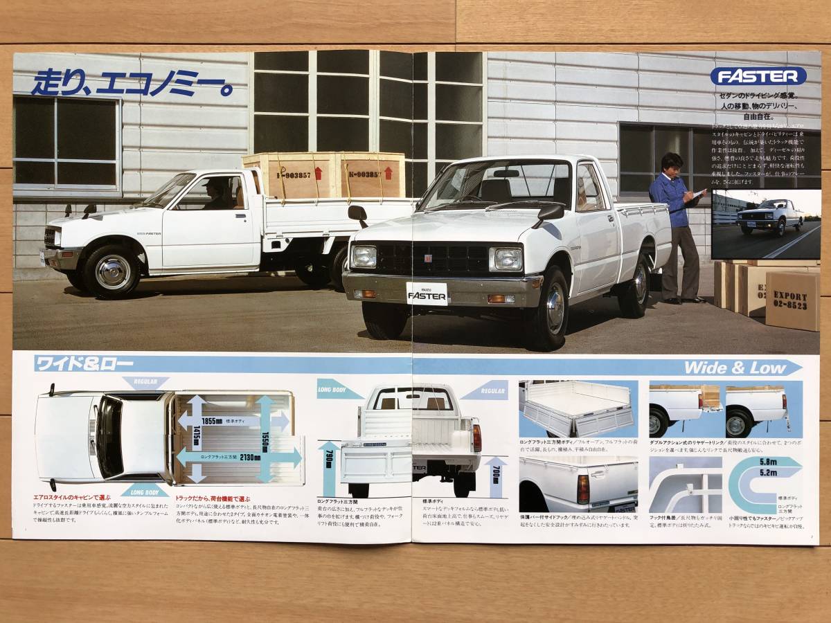 ワイド＆ロー！ファスター！ハードワーク！ロデオ！イスズ！☆昭和旧車