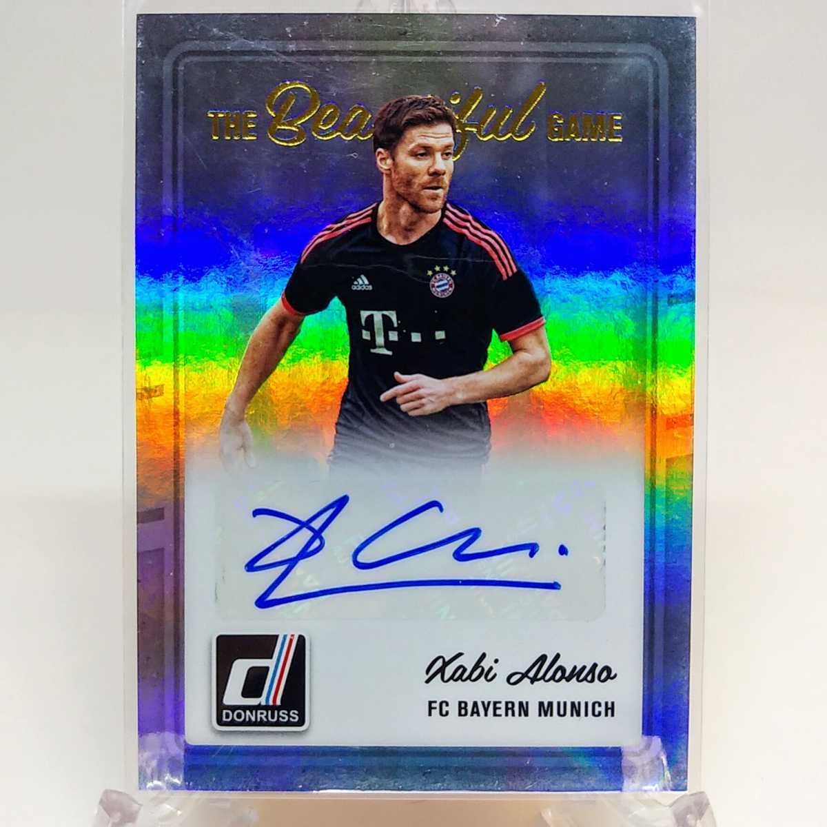 1円スタート☆シャビ・アロンソ☆直筆サイン☆2016-17 Panini