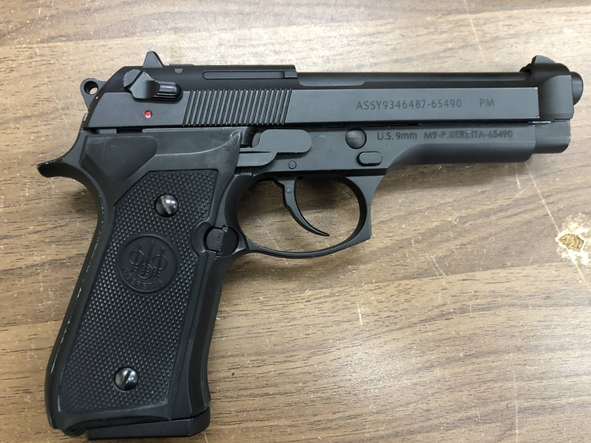モデルガン ガスガン US.9mm M9-P.BERETTA-65490 ASSY9346487-65490 PM