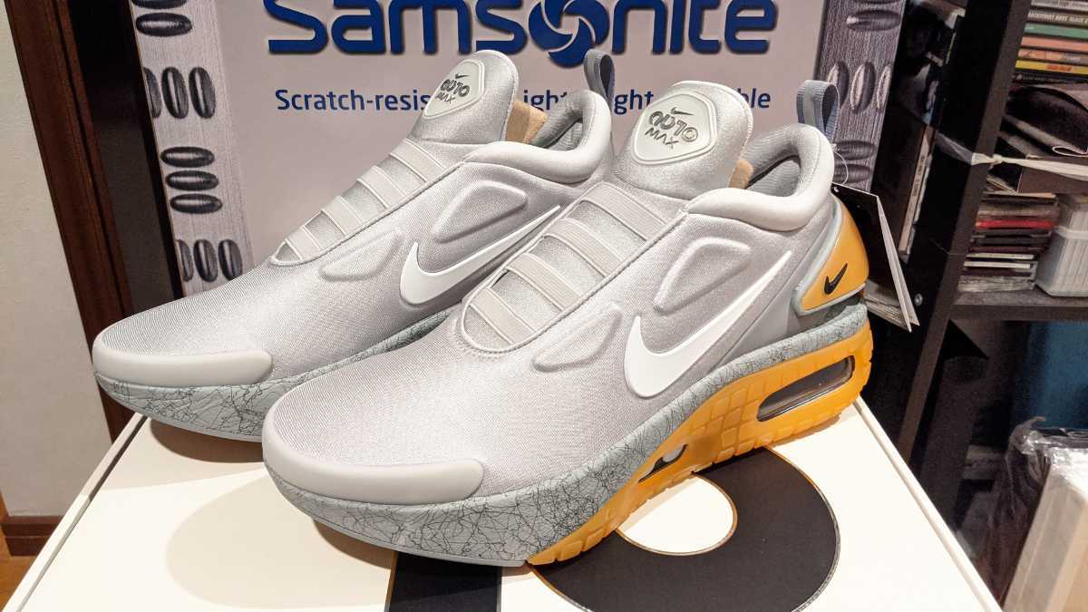 新品 Nike Adapt Auto Max 28 5cm ナイキ アダプト オート マックス Back To The Future バック トゥ ザ フューチャー 自動 セルフレーシング の落札情報詳細 ヤフオク落札価格情報 オークフリー スマートフォン版