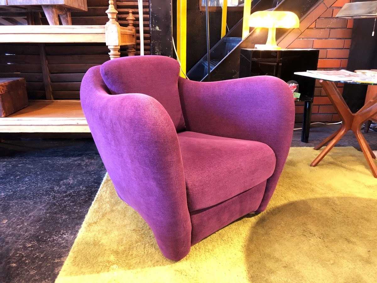 ミニミラーアームチェア レッド IDEE イデー ミニミラーアームチェア