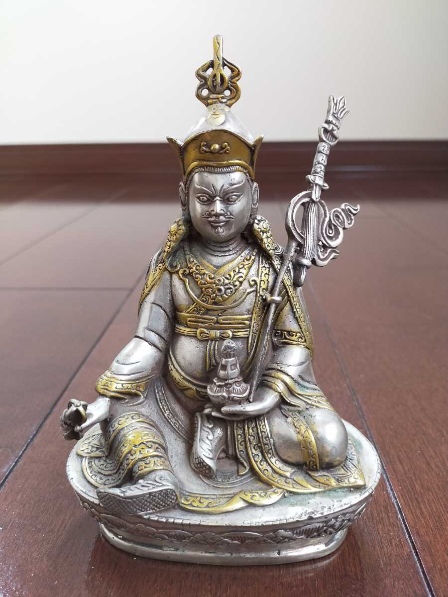 チベット仏教 仏像 グル リンポチェ パドマサンバヴァ 仏教美術 の落札情報詳細 ヤフオク落札価格情報 オークフリー スマートフォン版
