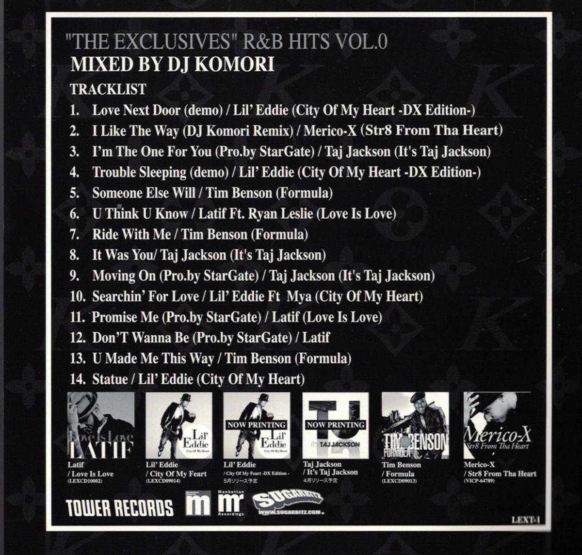 Manhattan Records x URBANSTYLE THE EXCLUSIVES R&B HITS VOL.0