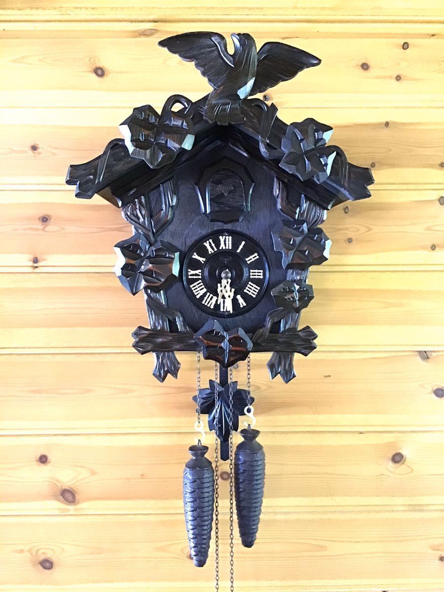 鳩時計 機械式 MI-KEN ミケン CUCKOO CLOCK 御研機器 元箱付の落札情報