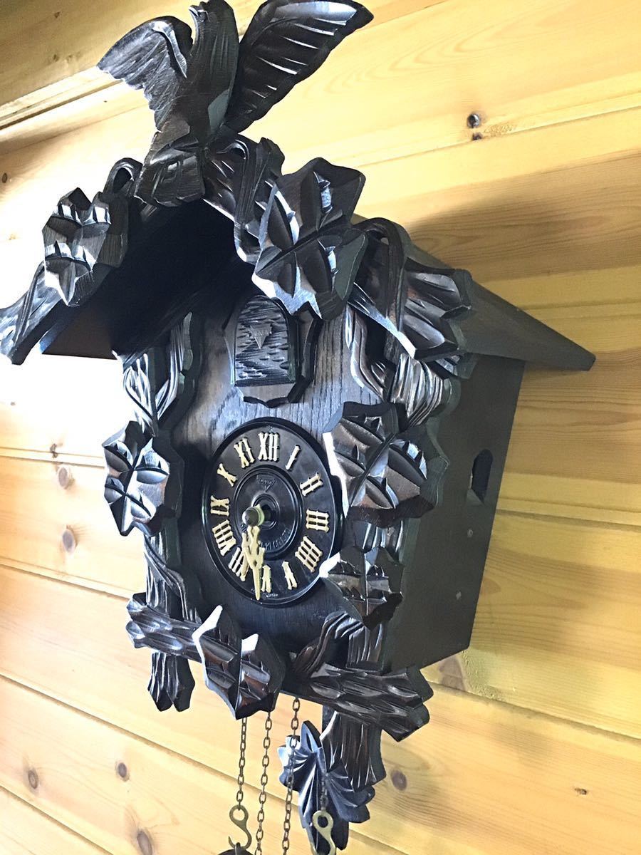 鳩時計 機械式 MI-KEN ミケン CUCKOO CLOCK 御研機器 元箱付の落札情報