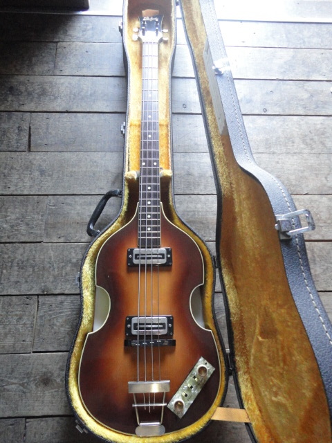 1967前半～中頃？ ビンテージ ドイツ製 Hofner ヘフナー 500/1