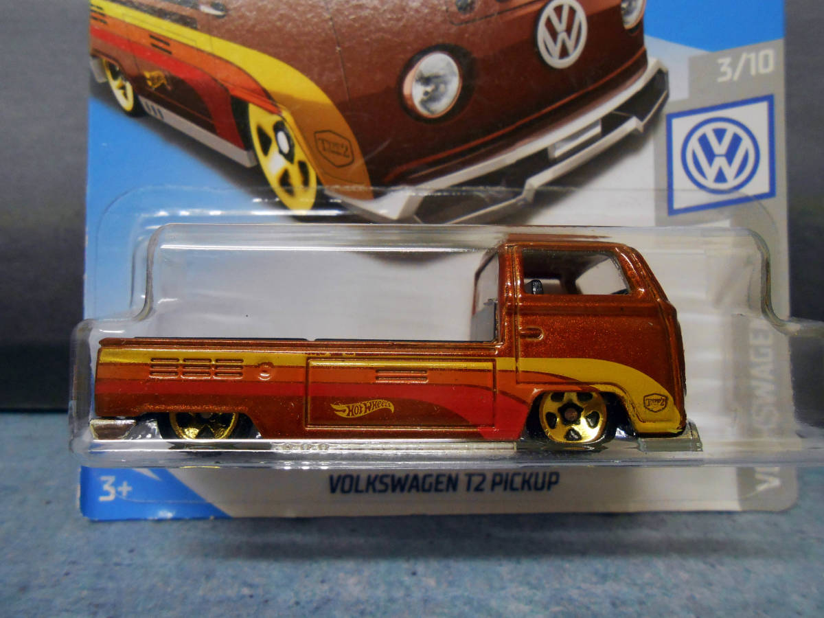 新品 ホットウィール フォルクスワーゲン ｔ2 ピックアップ トラック Hotwheels Volkswagen T2 Pickup の落札情報詳細 ヤフオク落札価格情報 オークフリー スマートフォン版
