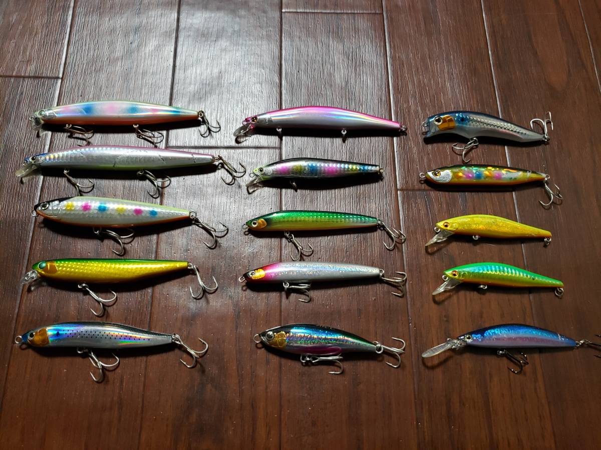 シマノ ソルトルアー 15本まとめセット 中古品 ルアー サイレントアサシン等 シーバス ヒラメ の落札情報詳細 ヤフオク落札価格情報 オークフリー スマートフォン版