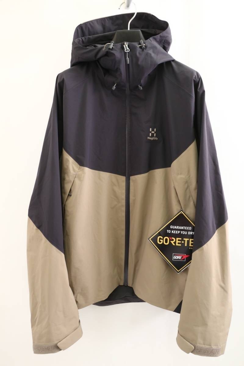 HAGLOFS◇Virgo Jacket/ナイロンジャケット/M/604209/ナイロン/BLK/無地