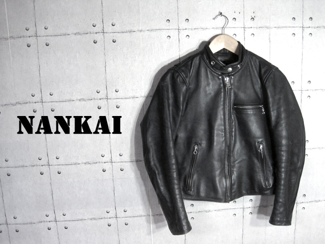 NANKAI ナンカイ/本革 レザー シングル ライダースジャケット7/牛革